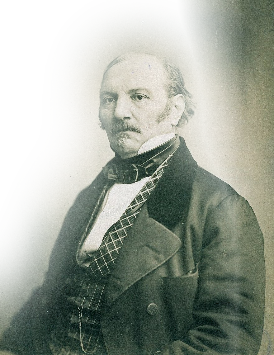 Retrato fotográfico de Allan Kardec, codificador da Doutrina Espírita